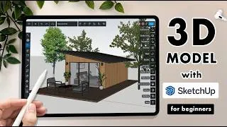 Miniature : SketchUp on the iPad for complete BEGINNERS (+ Free PDF) - explained by an architect