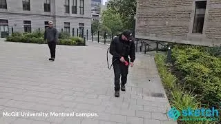 Miniature : Université McGill. Minéralisation / protection des surfaces des passages piétonniers - SketchMinero