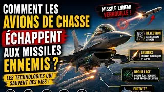 Miniature : Comment les avions de chasse échappent aux missiles ennemis ? Technologie secrète expliquée 