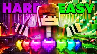 Miniature : J'ai Rendu Minecraft Hardcore ULTRA SIMPLE
