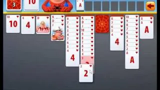 Miniature : Spider solitaire, je jeu de cartes en ligne