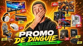 Miniature : LE TOP DES DEALS :😳 CPU + Ecrans Gamer en GROSSE réduction