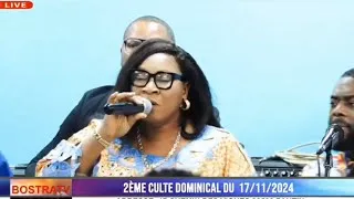 Miniature : EN DIRECT DE BOSTRA/ MAMAN L'OR BOMGO NOUS A ABONDAMMENT BÉNI.#charlesbameko#bostra