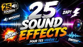 Miniature : 25 OF the MOST USEFULL sound effect for EDIT