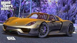 Miniature : ►  Graphisme ✪  !GTA 6 Porsche 918! ✪  Gameplay! 2017 Mod Graphisme Réaliste