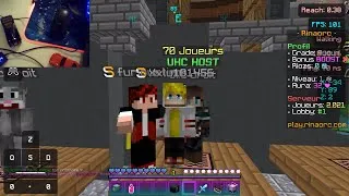 Miniature : Minecraft bedwars mais on a un gage des qu'on meurt (ft:furioustimm)
