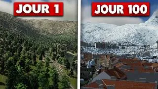 Miniature : 100 Jours pour Transformer une Montagne Escarpée en Ville
