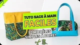 Miniature : Coudre deux sacs à main d'été, tuto couture pas à pas