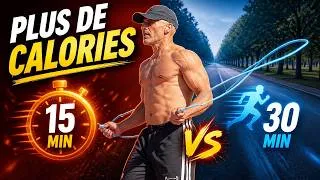 Miniature : Corde à sauter VS course : qui brûle vraiment le plus de calories ?