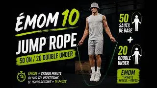 Miniature : EMOM10 🔥 50 Sauts + 20 Double Unders | Corde à Sauter