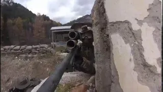 Miniature : Airsoft : Tireur d'élite avec son L96