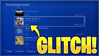 Miniature : GLITCH - BOOSTER SA CONNEXION INTERNET SUR PS4 !