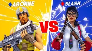 Miniature : J'affronte un ABONNÉ en  1 VS 1 sur FORTNITE 💥