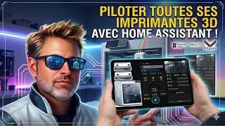 Miniature : Piloter TOUTES ses imprimantes 3D avec Home Assistant (Bambu, Creality, Klipper)
