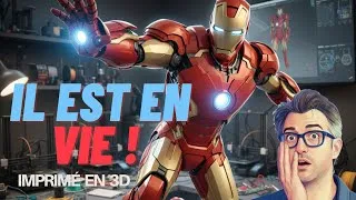 Miniature : Mon impression 3d prends vie 😱 mon animatronic d’Ironman