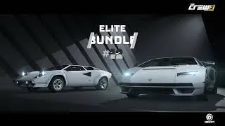 Miniature : The Crew 2 Elite Bundle 12 Trailer !!! Lamborghini Countach !!!
