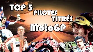 Miniature : *TOP 5 PILOTES TITRÉS MOTOGP  - SLIDER STORIES
