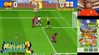 Miniature : SUPER SIDEKICKS 2, ¿el juego de fútbol MÁS TRAMPOSO? ⚽ Gameplay en Español (NEOGEO / ARCADE)