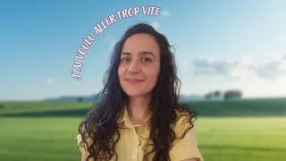 Miniature : J’AI VOULU ALLER TROP VITE : recommencer sa vie à 37 ans.