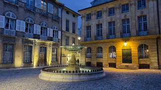Miniature : Slow Evening in Aix-en-Provence | Fountains, Old Churches & Tomato Tart