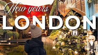 Miniature : New Year in London 4 Days | Travel Vlog, Markets, Street Food & Decorations