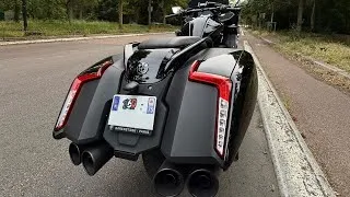 Miniature : LA BMW K1600 BAGGER LIGNE REMUS 160 CHEVAUX ! C’EST SA PREMIÈRE MOTO INCROYABLE !
