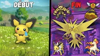 Miniature : J'ai fini Pokémon Legends Arceus avec UNIQUEMENT des Pokémons JAUNE !! (J'ai eu un Shiny)