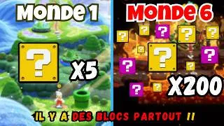 Miniature : J'ai compté TOUS LES BLOCS "?" DE MARIO BROS WONDER !! (C'était super long..) [A ton avis ? #2]