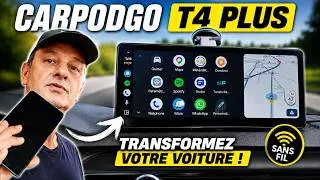 Miniature : CarpodGo T4 Plus : Transformez votre voiture avec CarPlay & Android Auto !