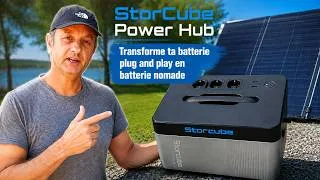 Miniature : StorCube Power Hub : transformez votre batterie plug & play en batterie nomade !
