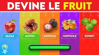 Miniature : Quiz Fruits : Niveau Facile → Niveau Expert… Tu Tiendras Jusqu'à la Fin ?🍇🍓🥭🔥