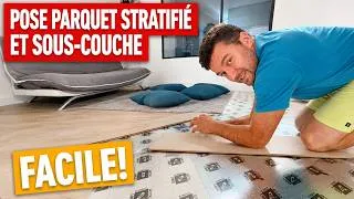 Miniature : Poser du PARQUET flottant - Rien de plus facile pour un résultat PARFAIT!