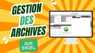 Miniature : Gestion des Archives sur Excel : Application Prête à l’Emploi