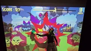 Miniature : Notre nouveau triple jeu pour le mur interactif : Fuyons