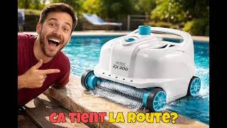 Miniature : Test Intex ZX300 — robot aspirateur piscine fond & parois