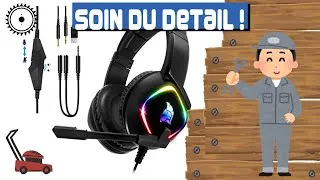 Miniature : Casque Gaming RGB : Mon avis sur le son et le confort