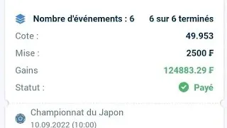 Miniature : Grosse faille💯💥💥🔥 dans le jeu sport   CRYSTAL qui me permet de gagner 14000f /jour💰💰