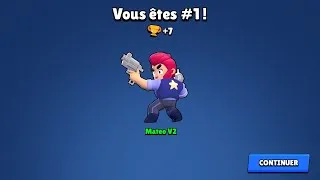 Miniature : GAMEPLAY BRAWL STAR AVEC COLT #1 ON FAIT FULL TOP1