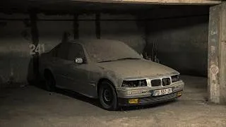 Miniature : Oubliée & vandalisée. Bmw 320i e36 de 1992