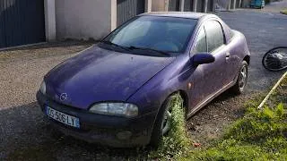 Miniature : C'était ça ou la casse. Rénovation Opel Tigra - 1997