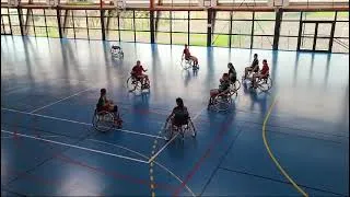 Miniature : Initiation au Handball Fauteuil pour nos U15 Filles du SMEPS HB à leur deuxième stage d'hiver 2024