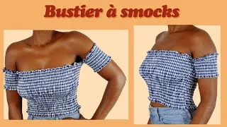 Miniature : DIY: Coudre un bustier à smocks avec des manches
