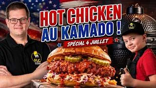 Miniature : Burger poulet frit au kamado : le hot chicken américain qui croustille !