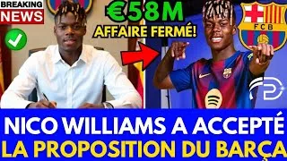 Miniature : OFFICIEL ✅ Nico Williams dit NON au Bayern et choisit le Barça bon plan ou erreur ?