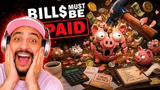 Miniature : Découverte de BILLS MUST BE PAID: Casser des tirelires à coup de marteau ! 😍