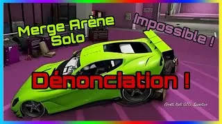 Miniature : Le Glitch Merge Solo à l’Arène EST FAUX ! (Attention aux arnaques GTA V)