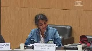 Miniature : Rentrée 2025 Assemblée nationale : intervention de Sophie Vénétitay, secrétaire générale du SNES-FSU