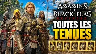 Miniature : Assassin's Creed Black Flag Resynced: Toutes les TENUES & Armures (Emplacements & Vitrine)