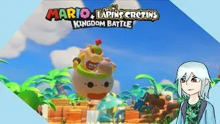 Miniature : mario+ lapin cretin: Bowser jr et son bestie Spawni (debut du monde 2)