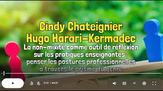 Miniature : C. Chateignier & H. Harari-Kermadec - La non-mixité comme outil de réflexion sur les pratiques